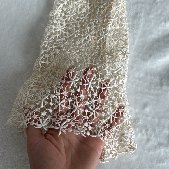 Lucy in the Sky Mojave Embroidered Three Piece Pants Set Ivory XS new with tags - Picture 9 of 9